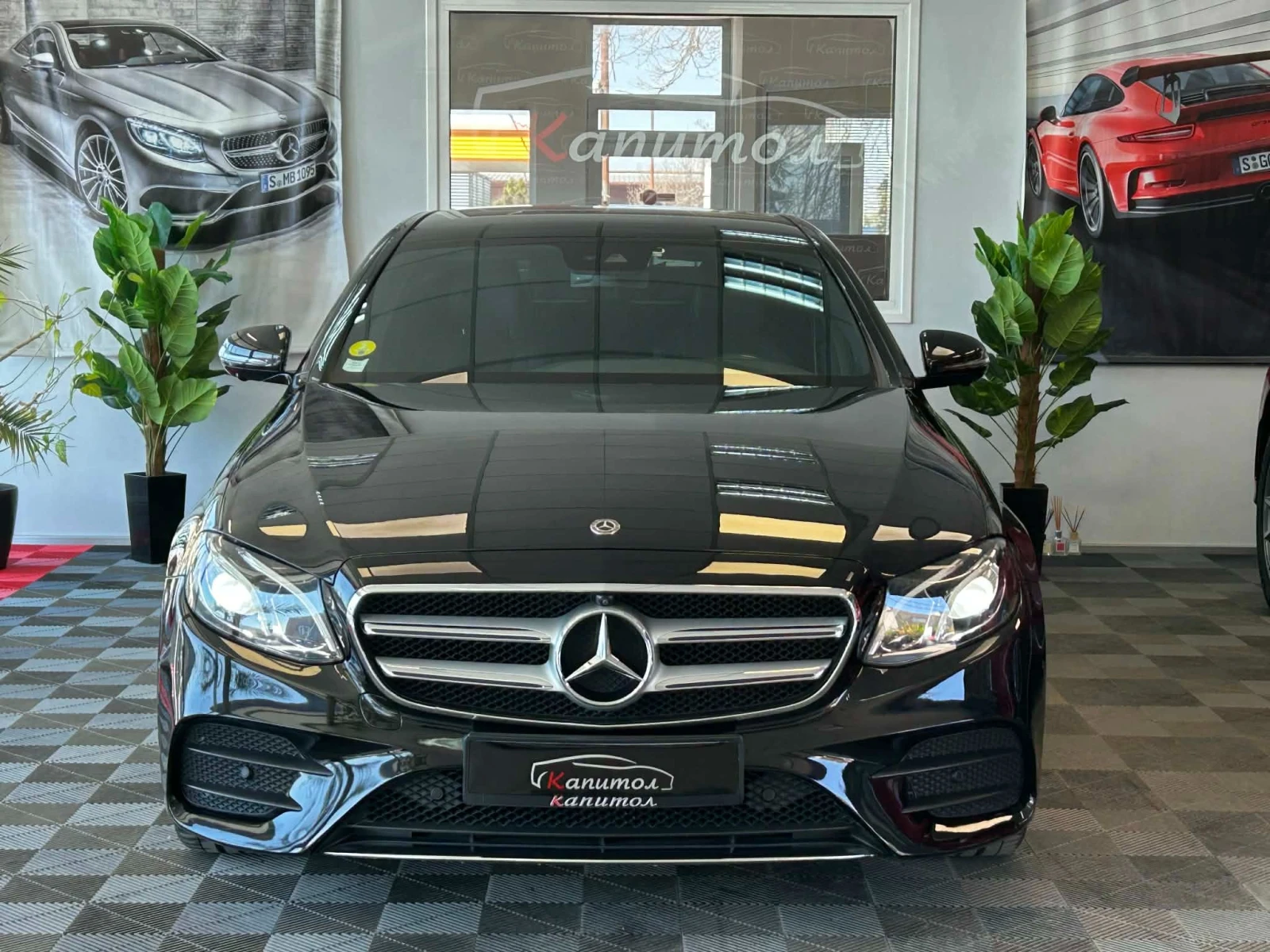 Mercedes-Benz E 220 AMG LINE 9 G-TRONIK 194, снимка 2 - Автомобили и джипове - 53977199