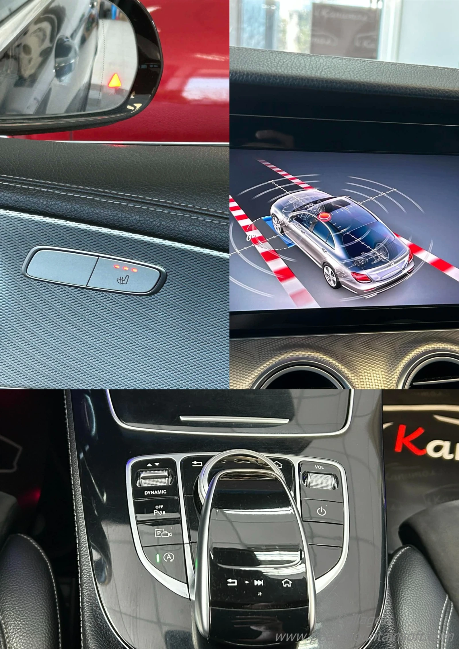 Mercedes-Benz E 220 AMG LINE 9 G-TRONIK 194, снимка 17 - Автомобили и джипове - 53977199