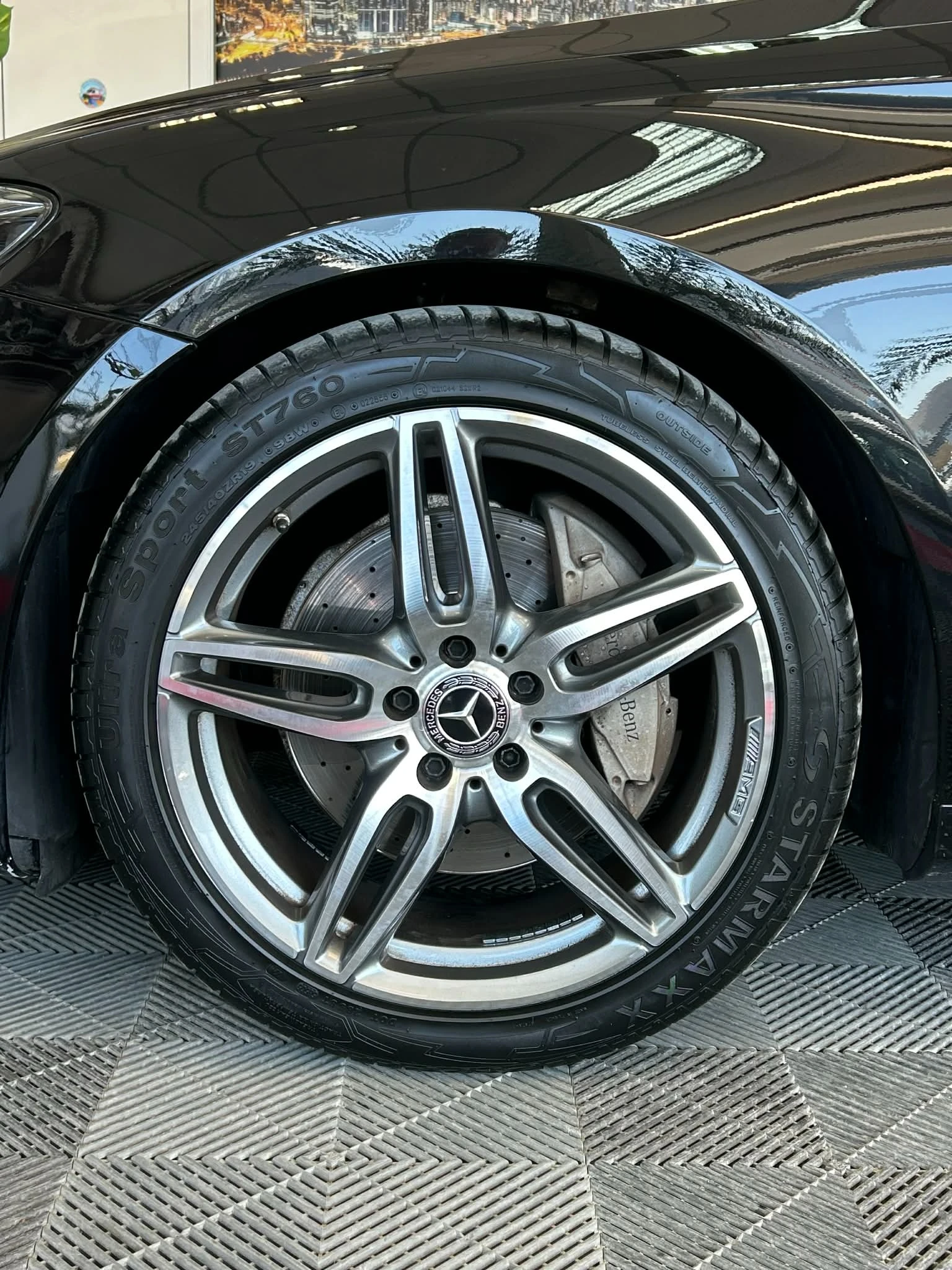 Mercedes-Benz E 220 AMG LINE 9 G-TRONIK 194, снимка 15 - Автомобили и джипове - 53977199