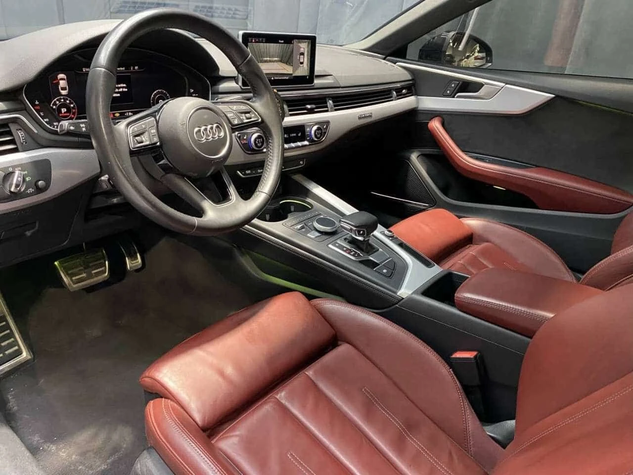 Audi A5 * Technik 45 TFSI quattro * CARFAX * ЦЕНА ДО БГ, снимка 9 - Автомобили и джипове - 54894371