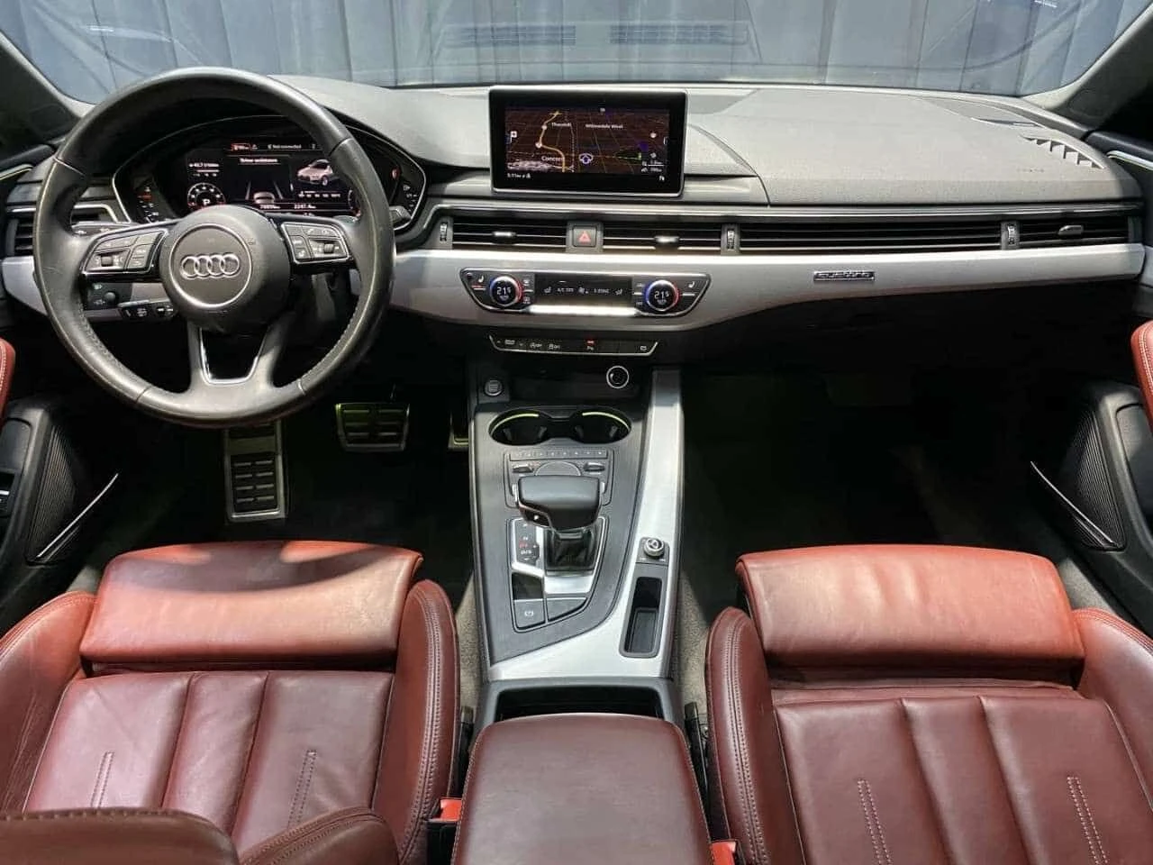 Audi A5 * Technik 45 TFSI quattro * CARFAX * ЦЕНА ДО БГ, снимка 8 - Автомобили и джипове - 54894371