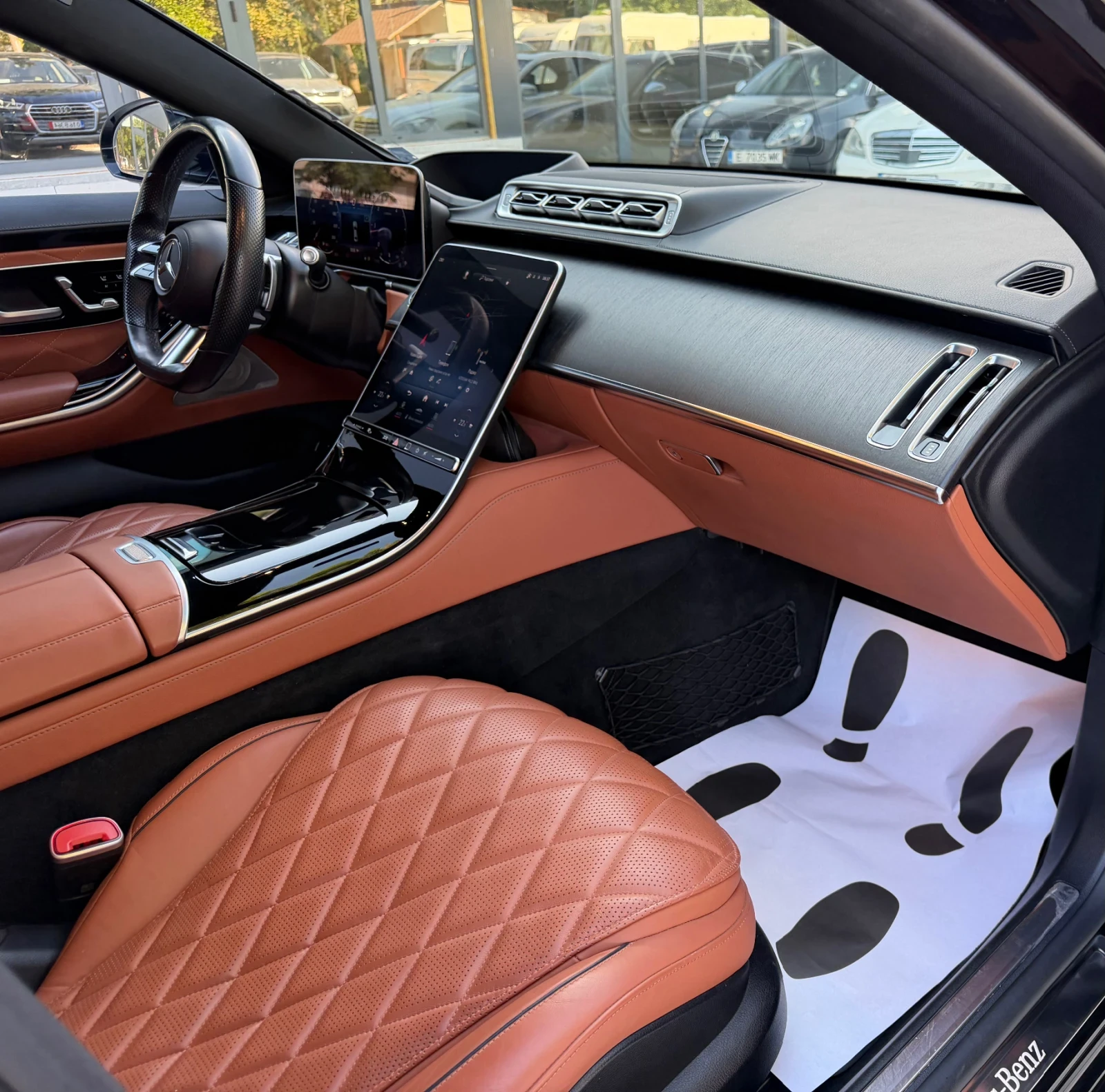 Mercedes-Benz S 400 D/Long/4Matic/AmgPack/Burmester/Panorama/FULL, снимка 13 - Автомобили и джипове - 56214865