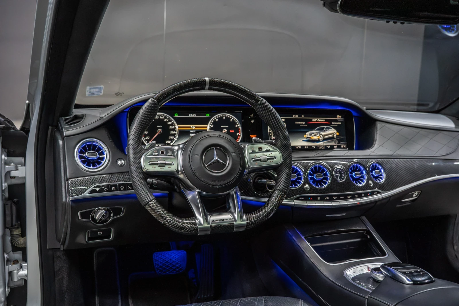 Mercedes-Benz S 500 S63AMG OPTIK/LONG/PANORAMA/FULL MAX/5D BURMEISTER | Mobile.bg � ����������� 10