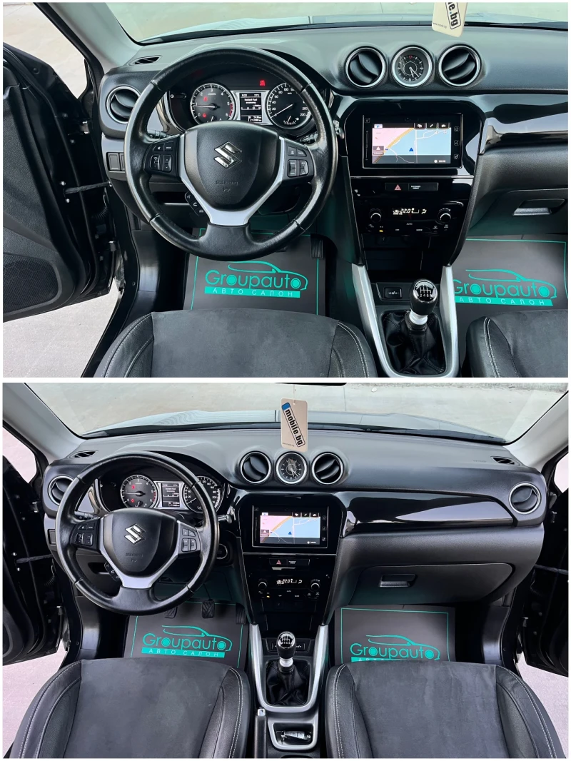 Suzuki Vitara 1, 6d-120k.с/ДИСТРОНИК/КАМЕРА/КОЖА/NAVI/ТОП!!!, снимка 8 - Автомобили и джипове - 51317557