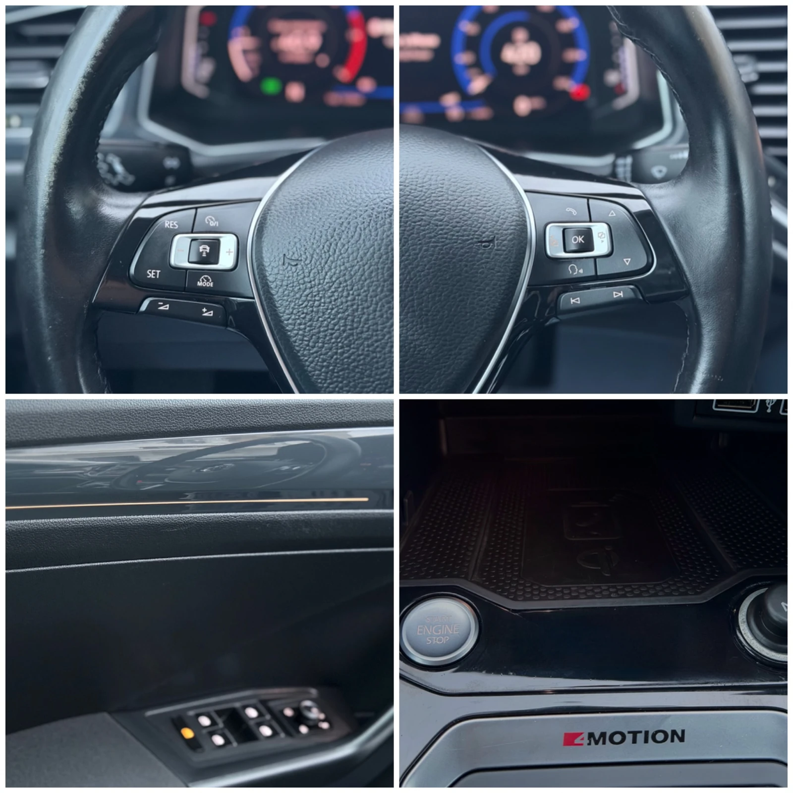 VW T-Roc 2.0 TDI 4Motion DSG Виртуално табло, снимка 13 - Автомобили и джипове - 54009602