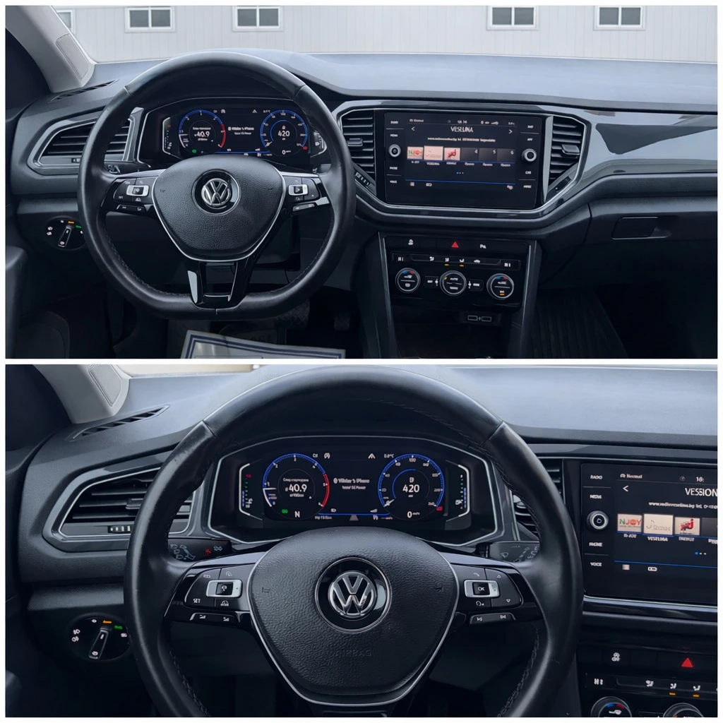 VW T-Roc 2.0 TDI 4Motion DSG Дигитално табло, снимка 11 - Автомобили и джипове - 54009602