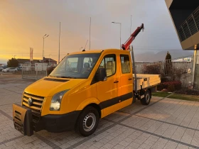 VW Crafter 2.5TDI Бордови + кран Клима , снимка 3