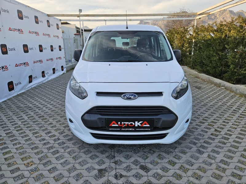 Ford Tourneo CONNECT= 1.6TDCI-95кс= 92.000км!= 7МЕСТА= LONG, снимка 1 - Бусове и автобуси - 49440732