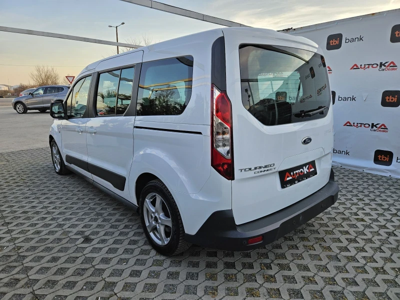 Ford Tourneo CONNECT= 1.6TDCI-95кс= 92.000км!= 7МЕСТА= LONG, снимка 5 - Бусове и автобуси - 49440732