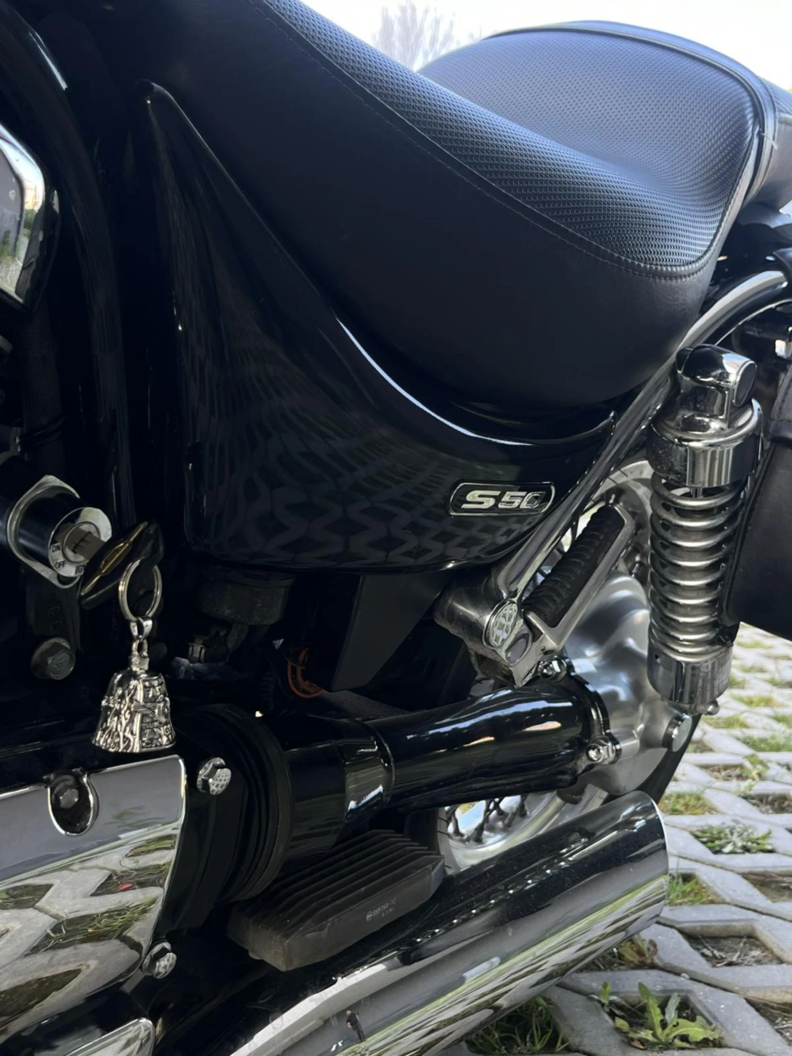 Suzuki Boulevard S50, снимка 14 - Мотоциклети и мототехника - 54726998