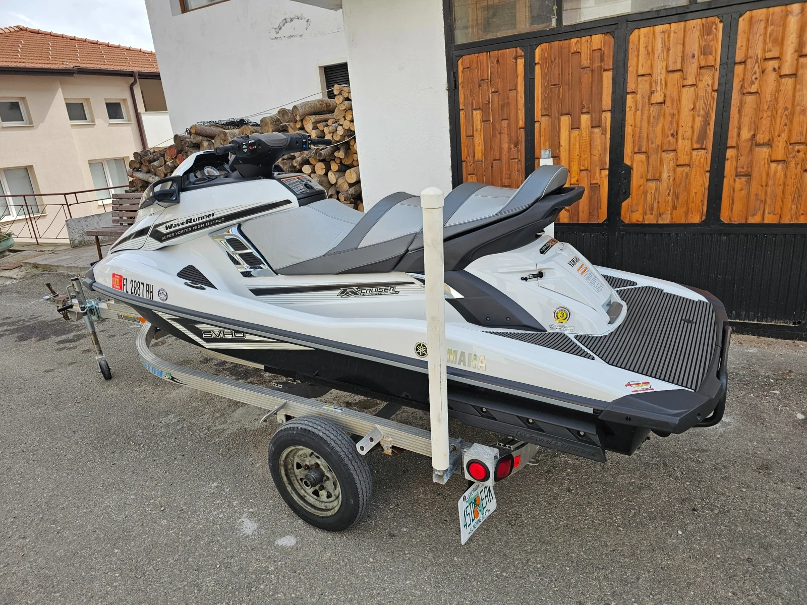 Джет Yamaha SVHO SUPERCHARGED , снимка 5 - Воден транспорт - 55236963