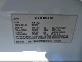 Tesla Model Y DUAL MOTOR ALL-WHEEL DRIVE - 15400 € / 30119.78 лв. - 87465588 9