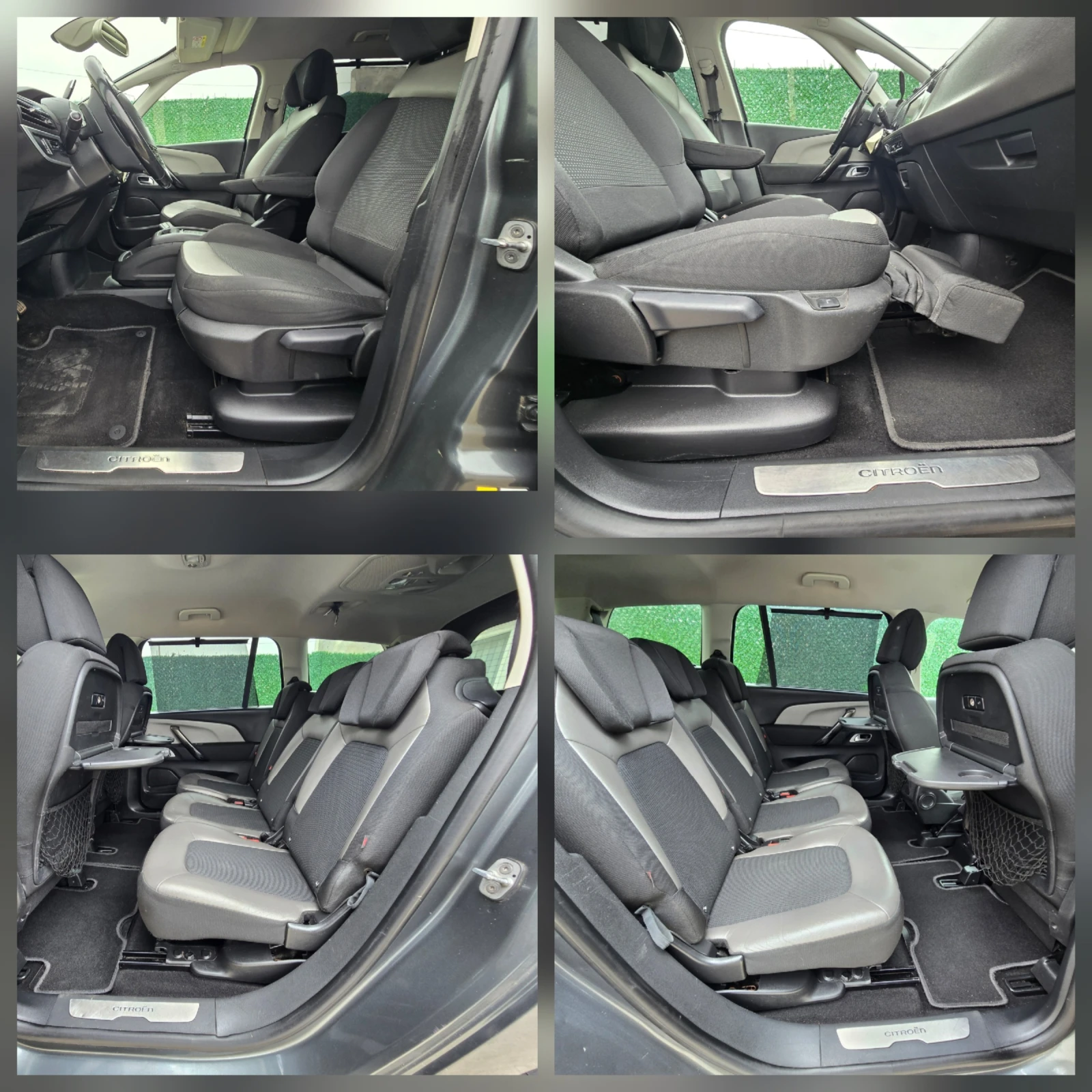 Citroen Grand C4 Picasso 2.0HDI * 150к.с * 7 места * EXCLUSIVE , снимка 9 - Автомобили и джипове - 53809281