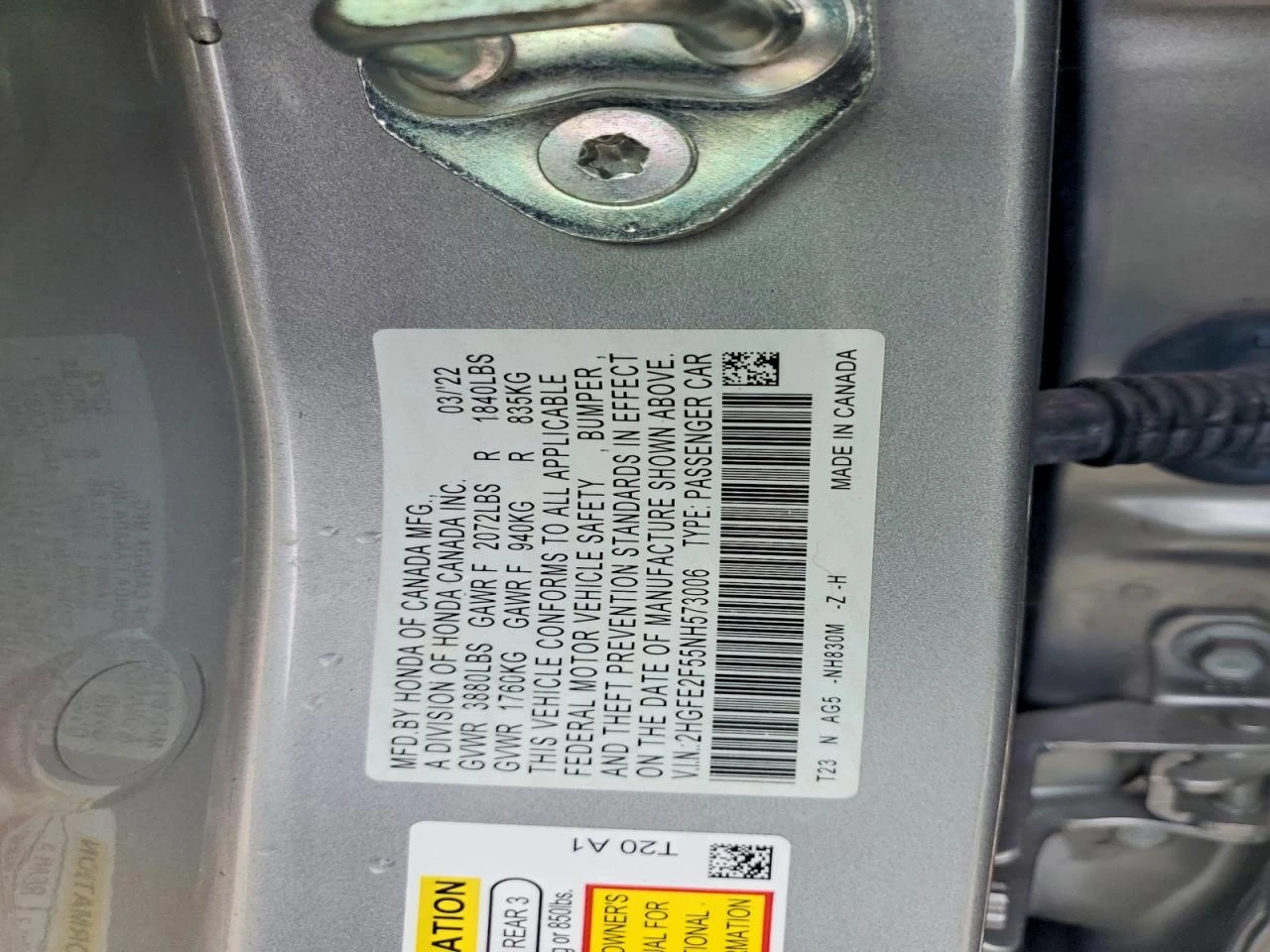 Honda Civic 2.0l Sport, снимка 12 - Автомобили и джипове - 54454587