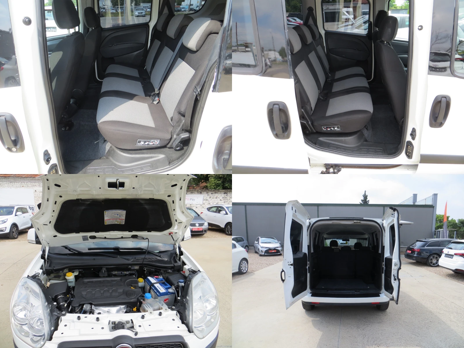 Fiat Doblo 1.6MultiJet-Пътнически-Климатик-Сервизна история, снимка 17 - Автомобили и джипове - 54777584