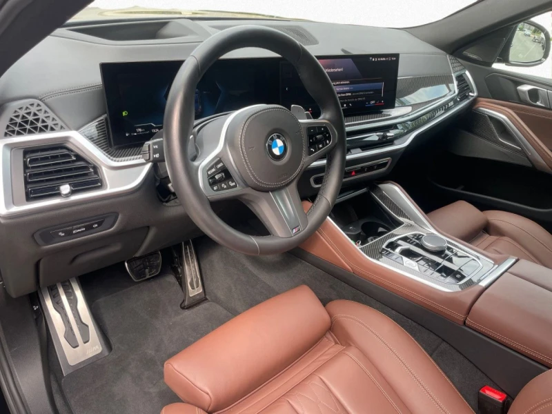 BMW X6 30d/FACELIFT/M-SPORT/CARBON/360/H&K/ICONIC GLOW/, снимка 8 - Автомобили и джипове - 47989915