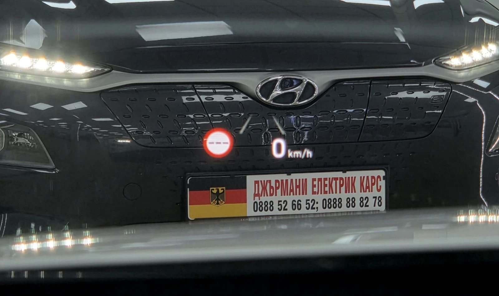 Hyundai Kona 64KWh/Premium/Blue Link/SOH100%, снимка 14 - Автомобили и джипове - 53714251