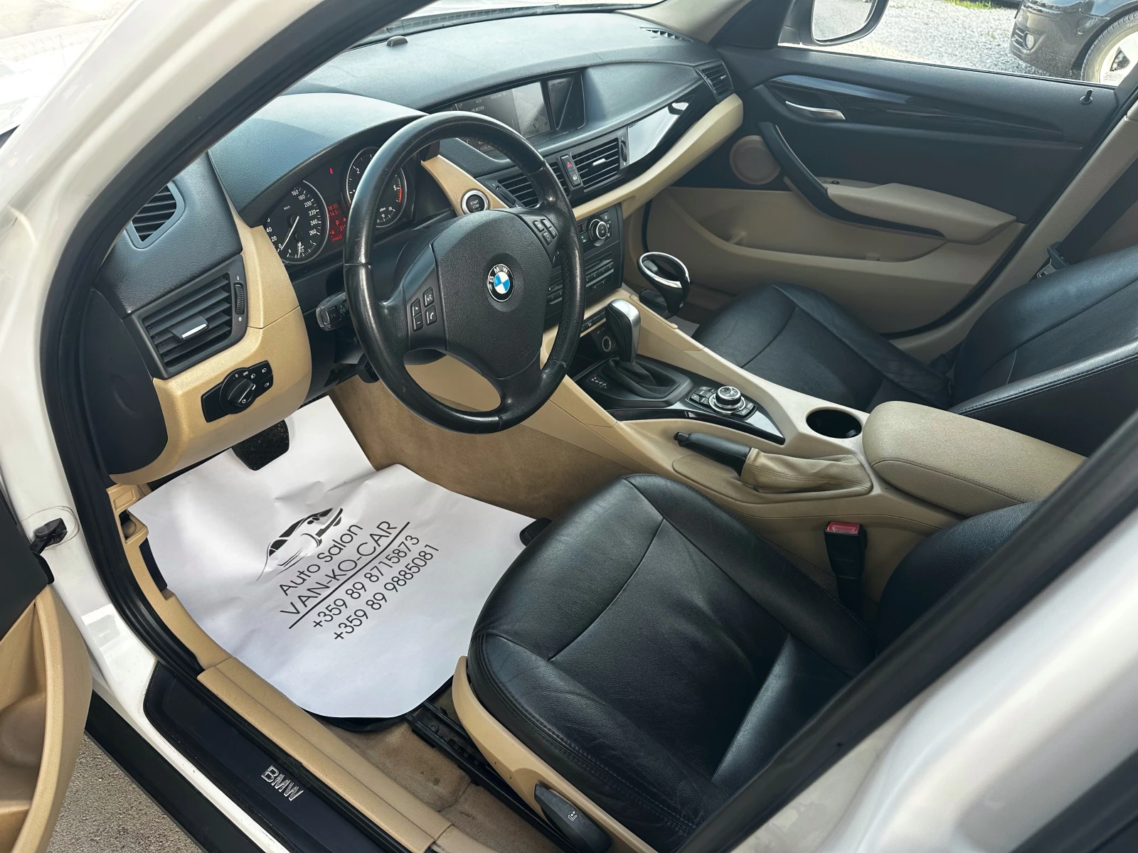 BMW X1 2.0d X-drive Автомат* Нави* Кожа* , снимка 7 - Автомобили и джипове - 54222561