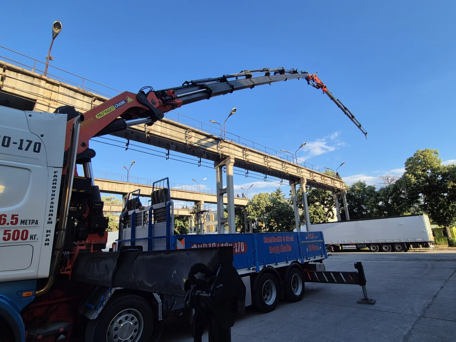 Scania R 470  PALFINGER 85002F+ PJ170v1E/36, 5метра, снимка 3 - Камиони - 55277253