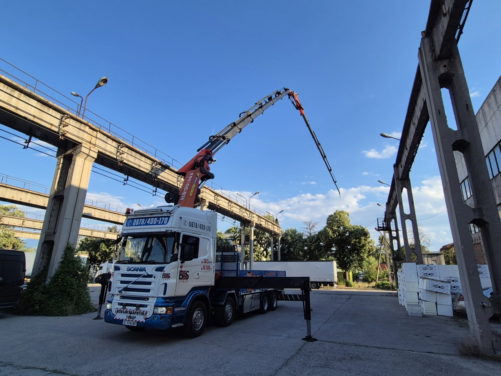 Scania R 470  PALFINGER 85002F+ PJ170v1E/36, 5метра, снимка 5 - Камиони - 55277253