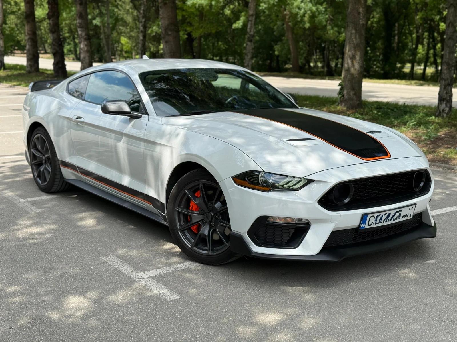 Ford Mustang 2.3 ecoboost HPP / 52k km / Mach 1 pack, снимка 2 - Автомобили и джипове - 54633777