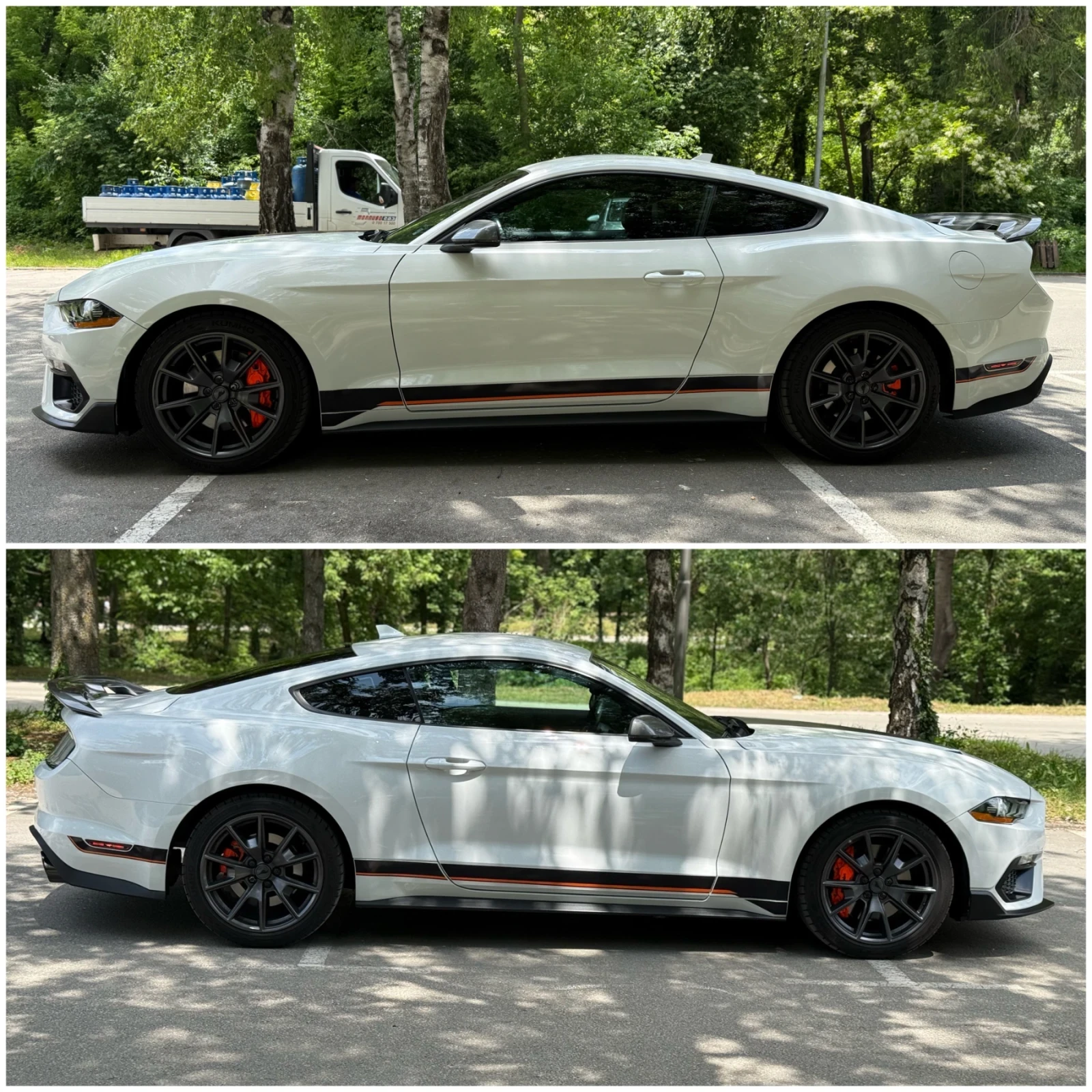 Ford Mustang 2.3 ecoboost HPP / 52k km / Mach 1 pack, снимка 7 - Автомобили и джипове - 54633777