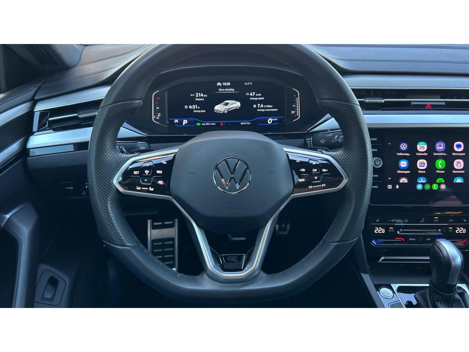 VW Arteon  2.0 TDi DSG SCR  R-Line  4Motion, Месечна вноска , снимка 14 - Автомобили и джипове - 54869761