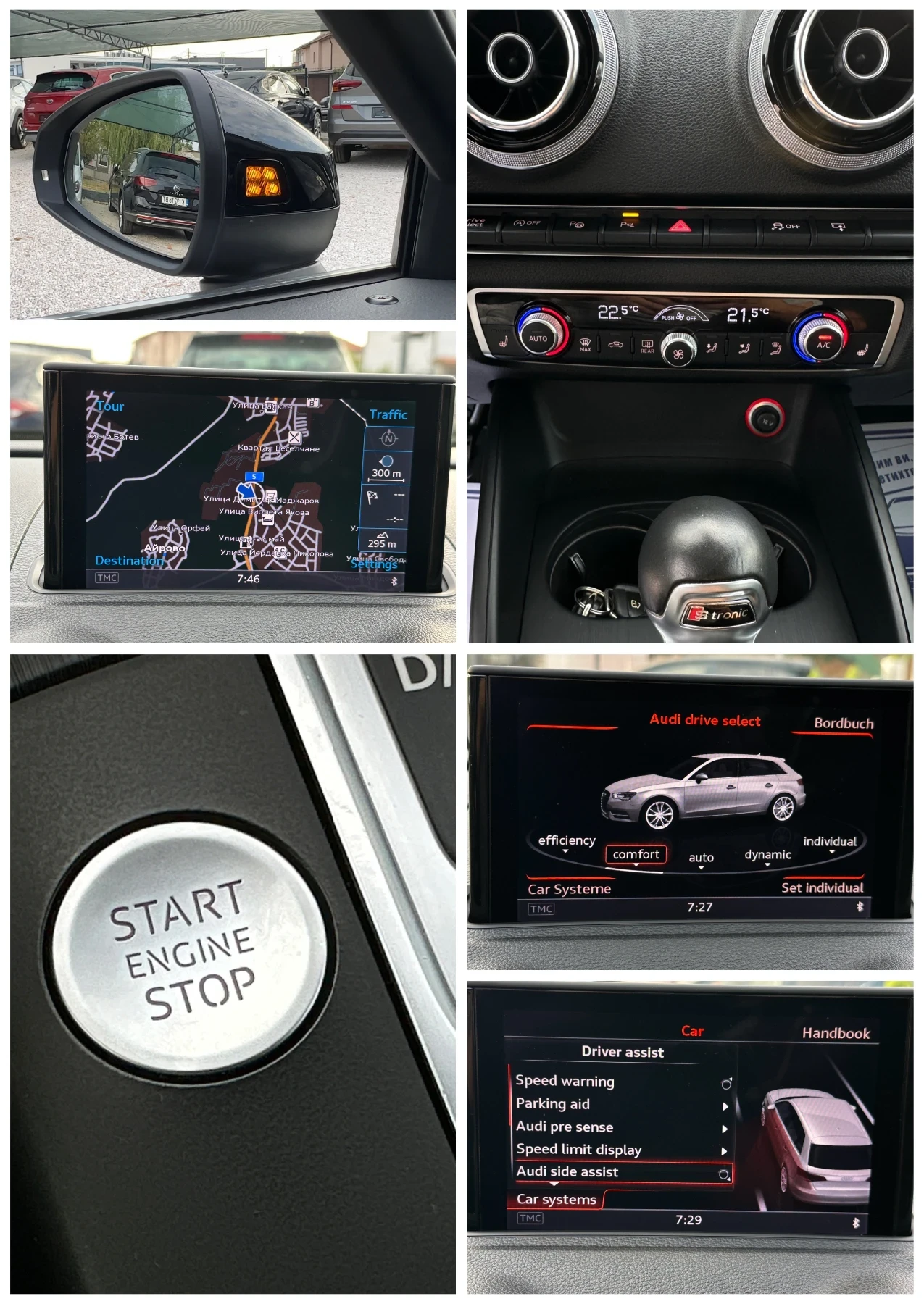 Audi A3 Sportback* Камера* Xenon* , снимка 10 - Автомобили и джипове - 55959165