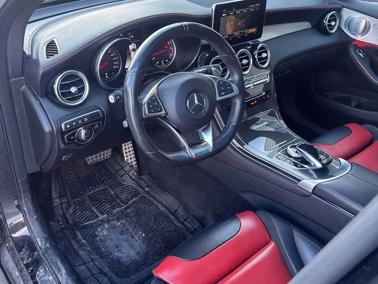 Mercedes-Benz GLC 63 AMG * S * 360 * СЛЕДЕНЕ НА ЛЕНТИ * BURMESTER, снимка 5 - Автомобили и джипове - 54441943