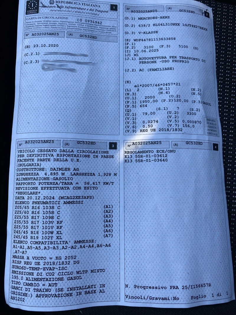 Mercedes-Benz V CDi Premium Busines, снимка 16 - Бусове и автобуси - 52442497