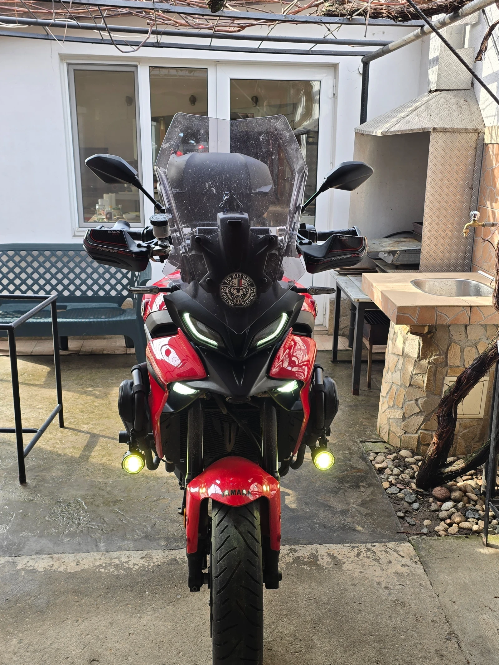 Yamaha Mt-09 Треисър , снимка 4 - Мотоциклети и мототехника - 55515451