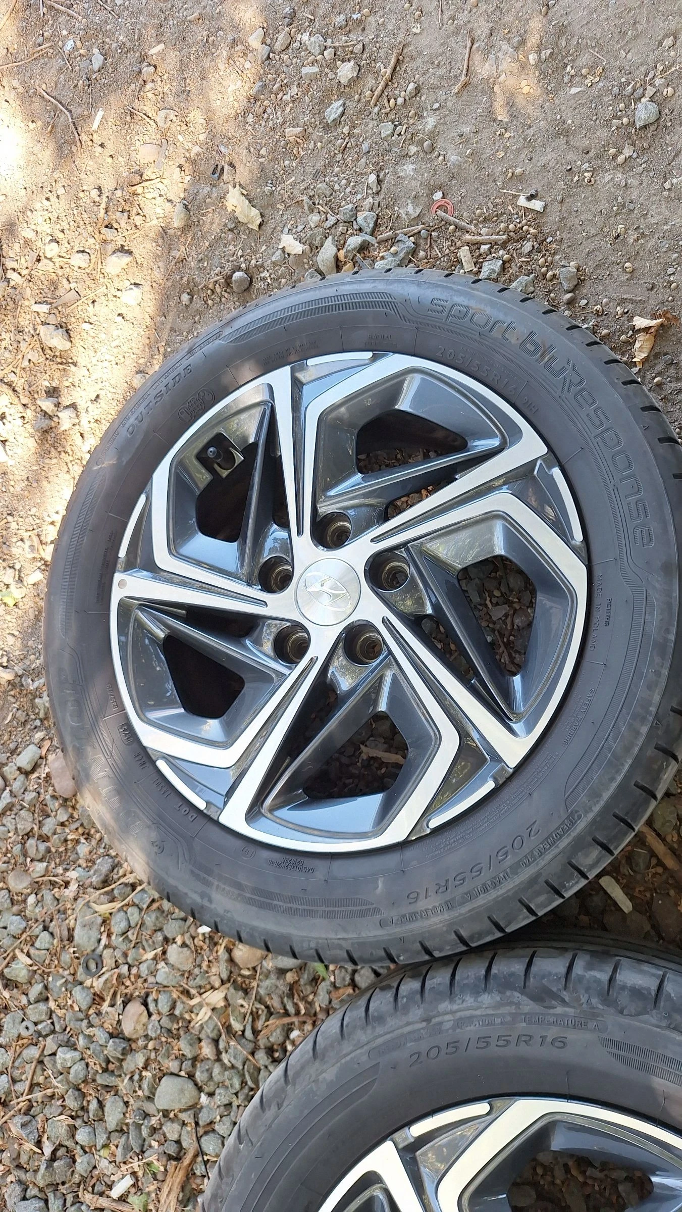 Гуми с джанти Dunlop 205/55R16, снимка 3 - Гуми и джанти - 56332105