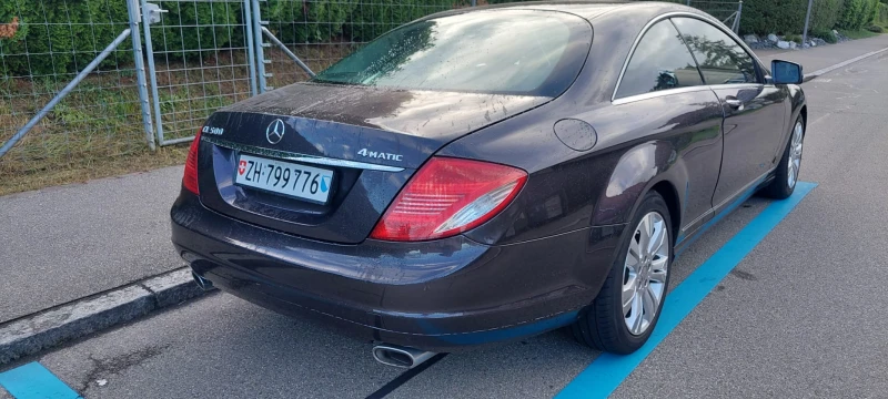 Mercedes-Benz CL 500 4Matic/Swiss/E5, снимка 6 - Автомобили и джипове - 52888301