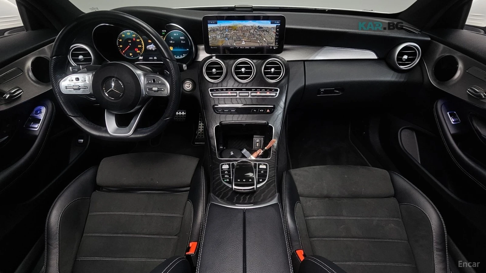 Mercedes-Benz C 200 COUPE* HUD* КОЖА* НАВИ* ПАНО, снимка 5 - Автомобили и джипове - 55313413