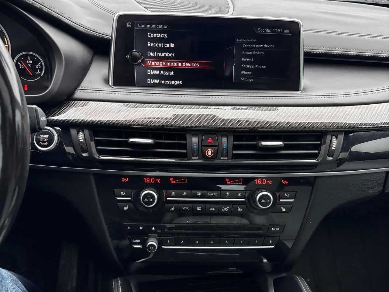 BMW X6 * M * CARFAX * АВТОКРЕДИТ БЕЗ ПЪРВОНАЧАЛНА ВНОСКА, снимка 8 - Автомобили и джипове - 54680759