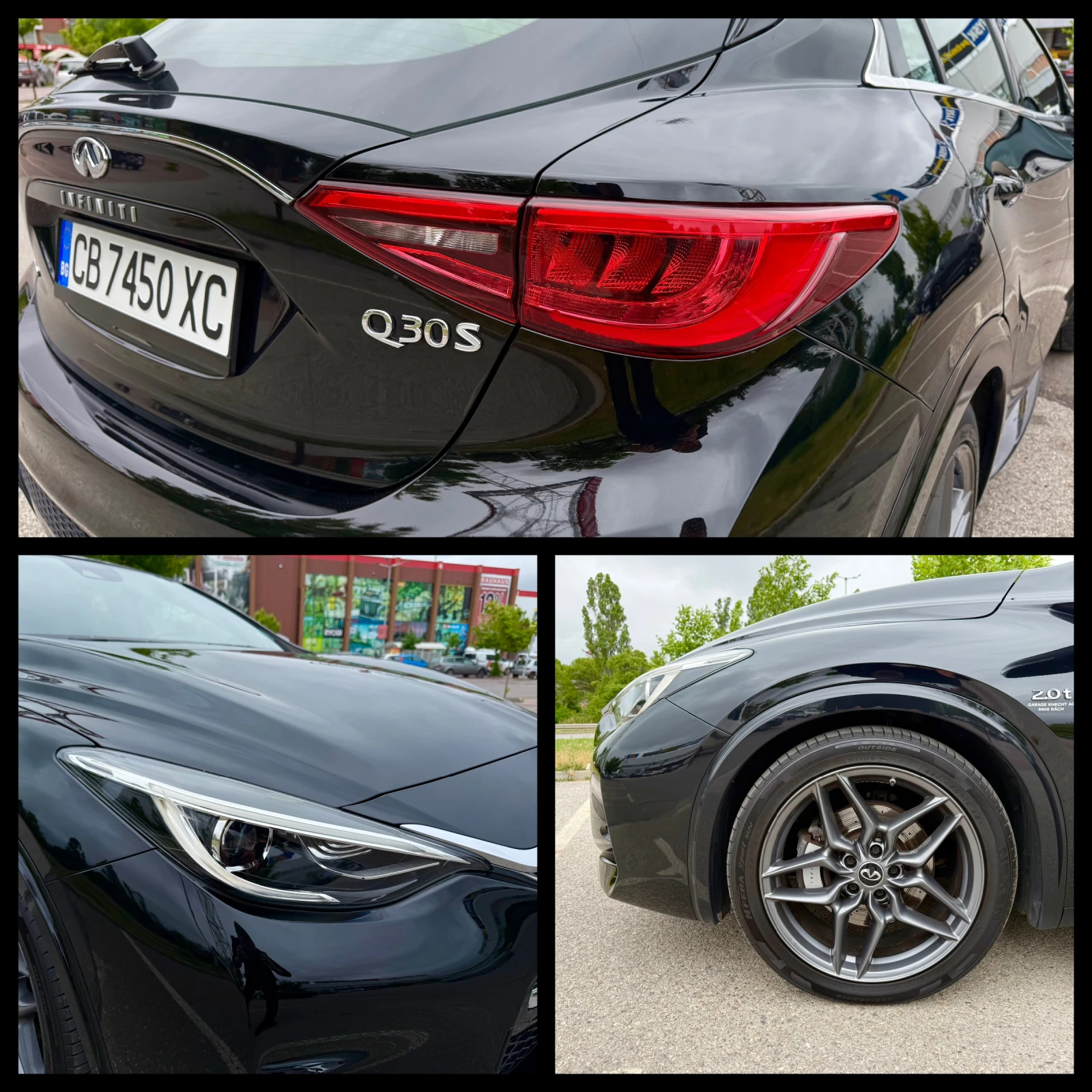 Infiniti Q30 2.0i 211к.с.ГАРАНЦИЯ 6 МЕСЕЦА ИЛИ 5000КМ ШВЕЙЦАРИЯ, снимка 7 - Автомобили и джипове - 54883922
