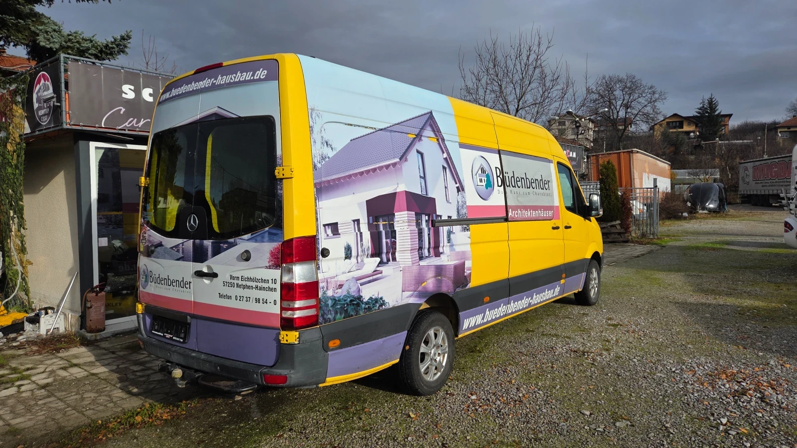 Mercedes-Benz Sprinter 316 Сменени вериги! Климатик! - изображение 3