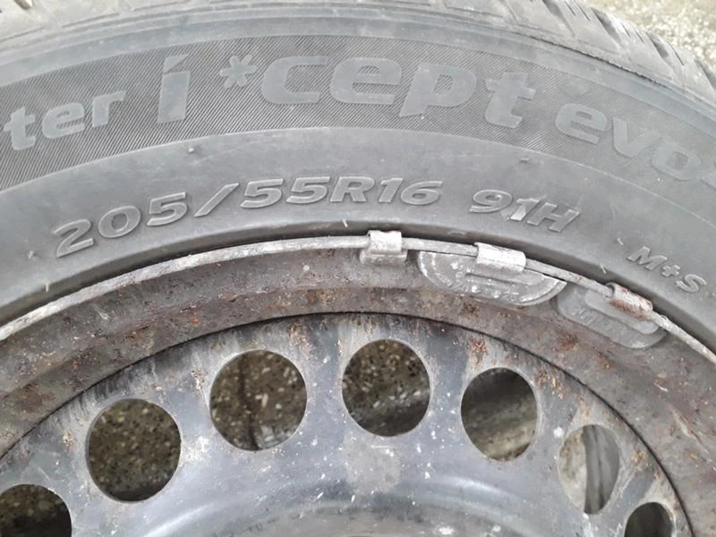 Гуми с джанти Hankook 205/45R16, снимка 2 - Гуми и джанти - 47188340