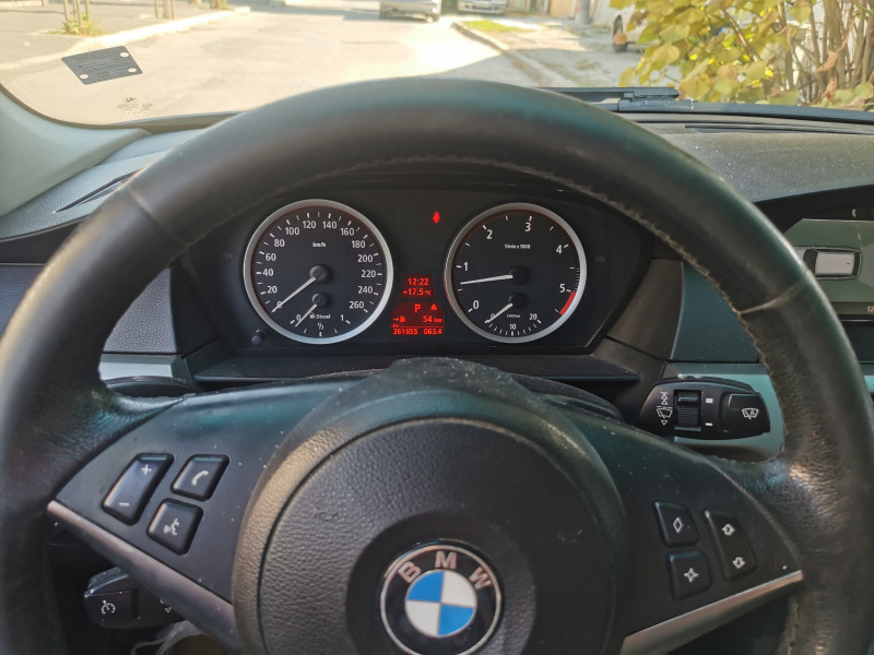 BMW 525 E61, Автоматик, обслужена, с регистрация, снимка 4 - Автомобили и джипове - 45089688