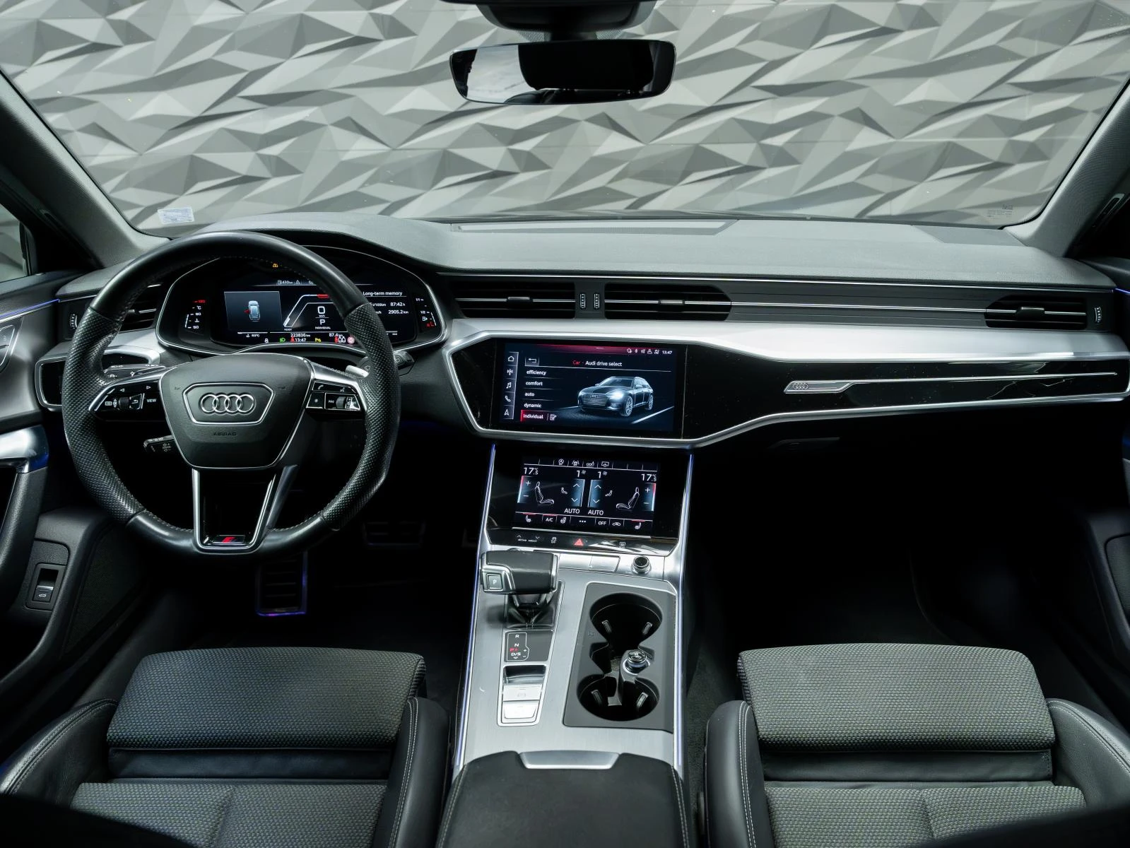 Audi A6 QUATTRO* AVANT* S-LINE* 360CAM* DRIVE SELECT* ПОДГ, снимка 11 - Автомобили и джипове - 55308741