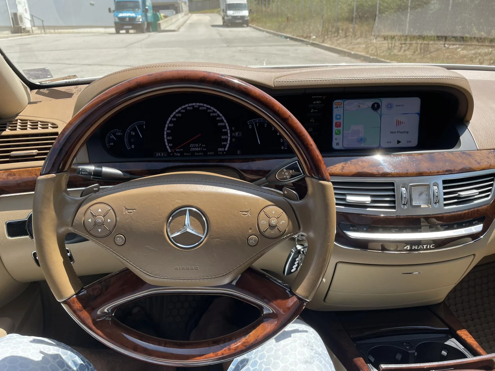 Mercedes-Benz S 350 Long, 4Matic, снимка 7 - Автомобили и джипове - 55451202
