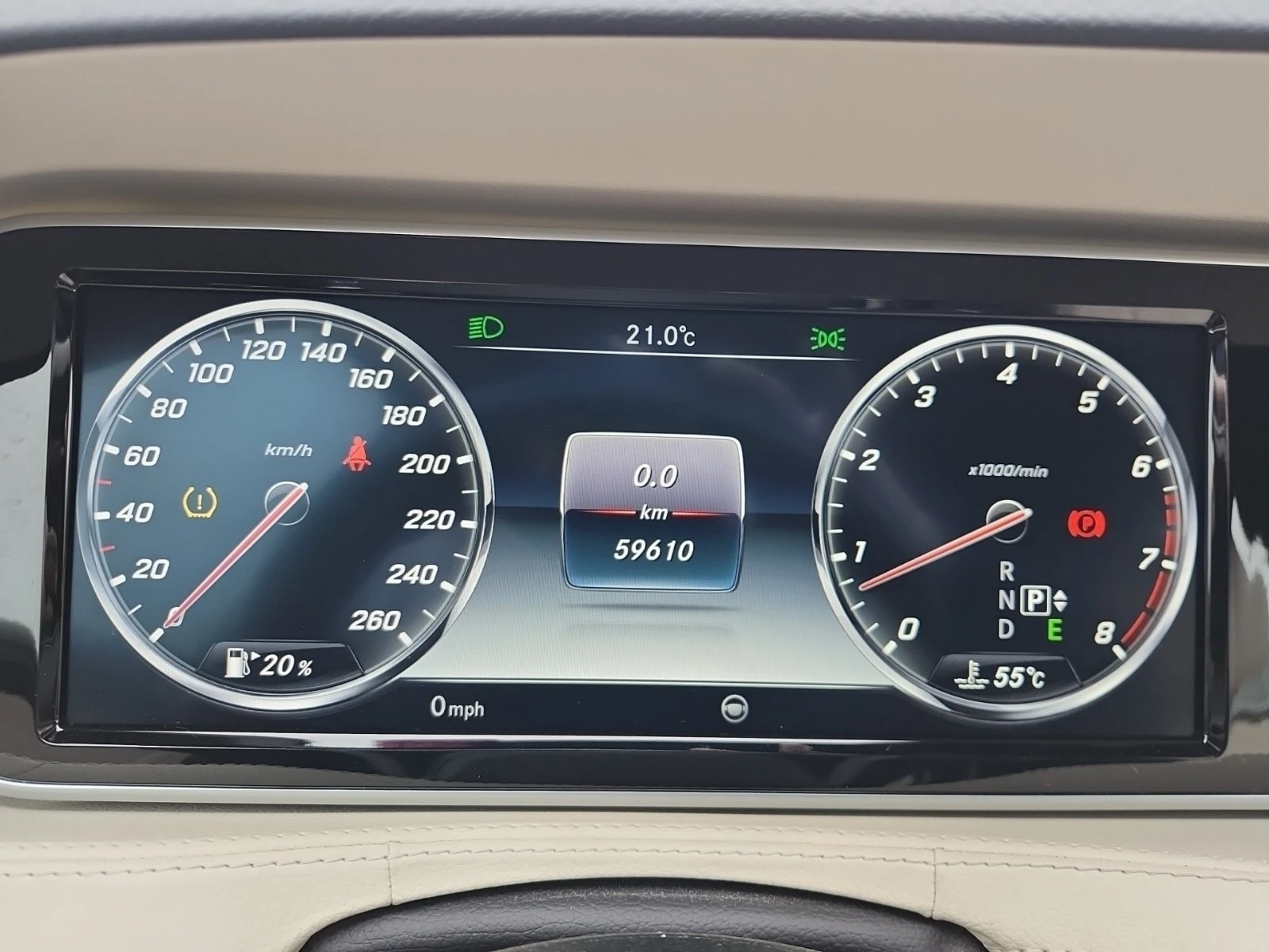 Mercedes-Benz S 550 * AMG Line * CARFAX * 59k km * , снимка 6 - Автомобили и джипове - 55947500