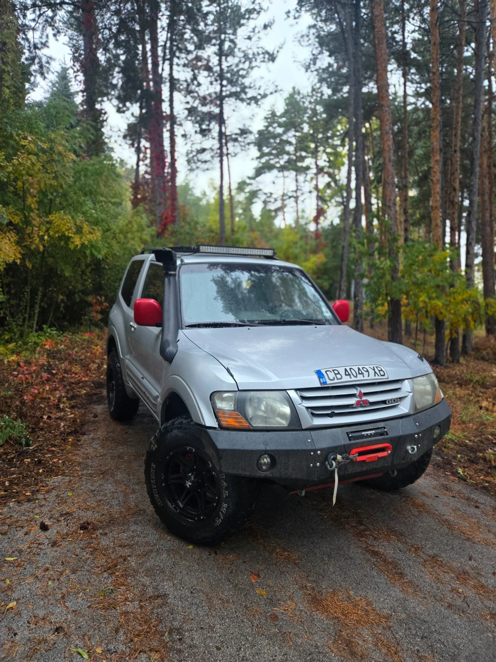 Mitsubishi Pajero Окачване, брони, лед барове, и други , снимка 1
