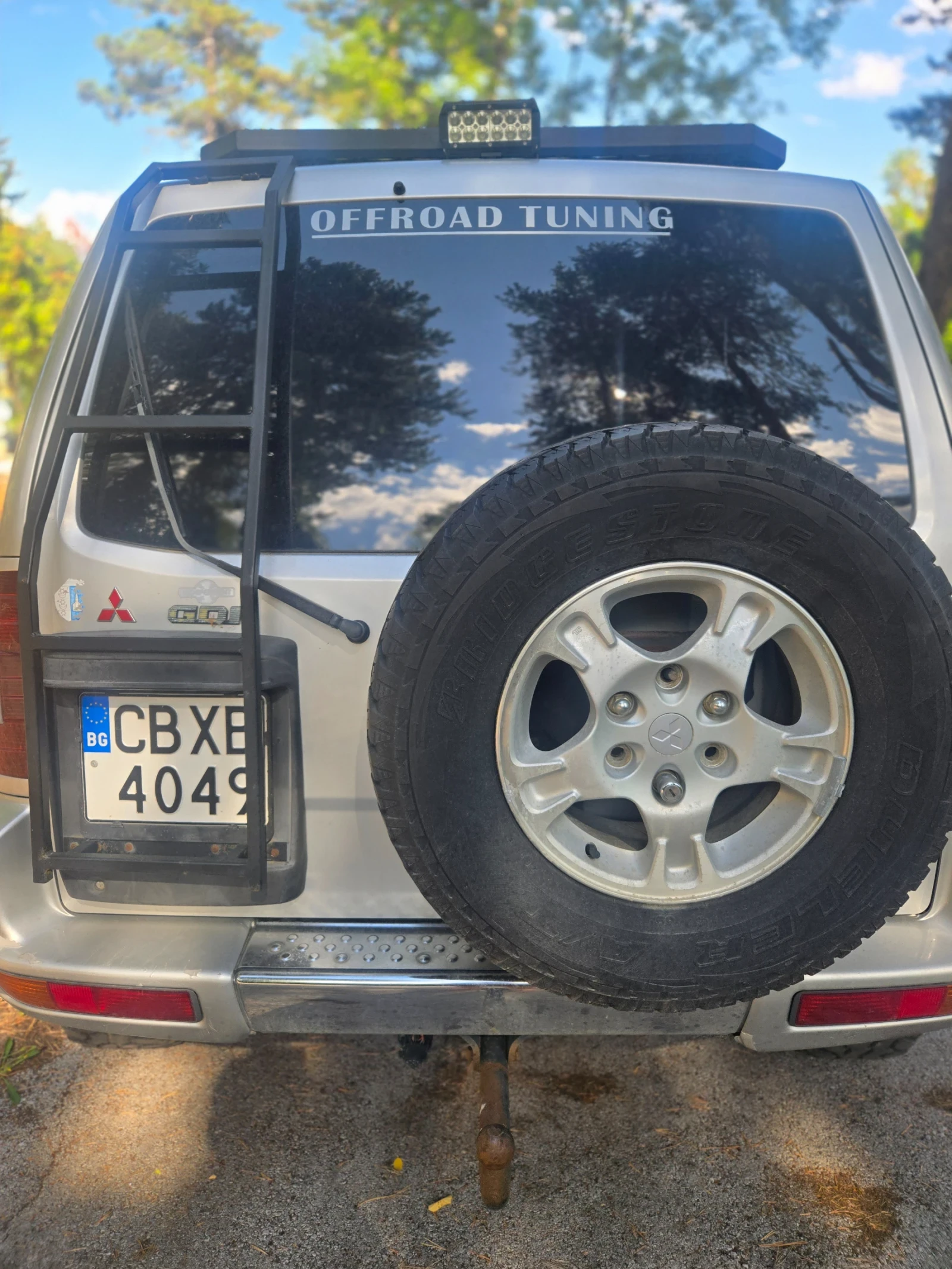 Mitsubishi Pajero Окачване, брони, лед барове, и други  - изображение 5