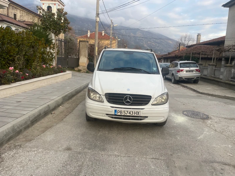 Mercedes-Benz Vito 115 сди2.2 150 кс климатик без ръжди, снимка 2 - Бусове и автобуси - 52867137