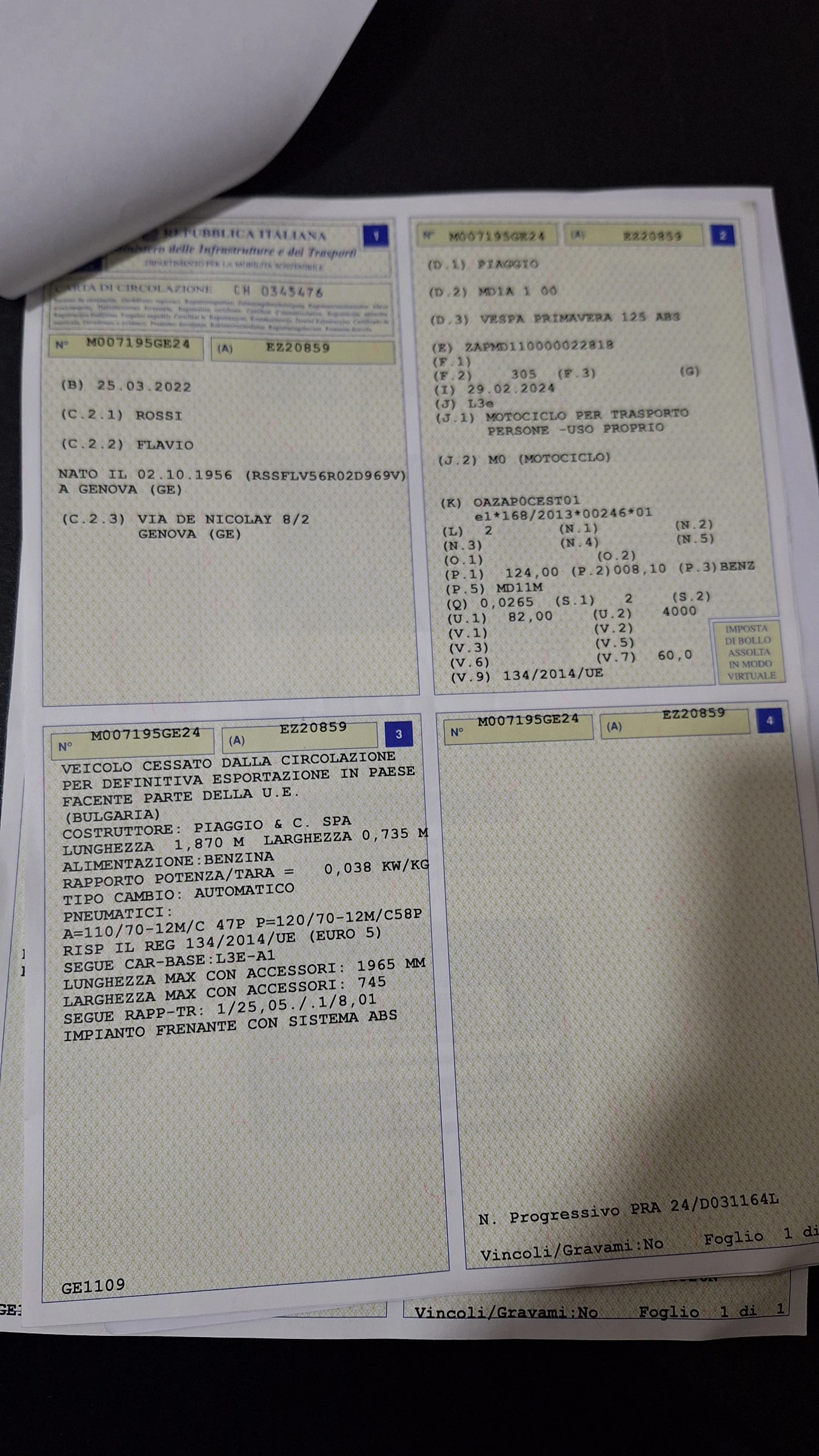 Vespa Primavera 125cc A1 | Mobile.bg   14