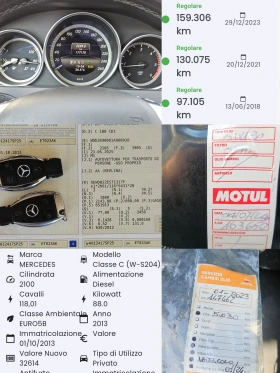 Mercedes-Benz C 180 2.2D/120k.c/ACC/БЛУТУТ/EURO 5B/ТОП, снимка 12