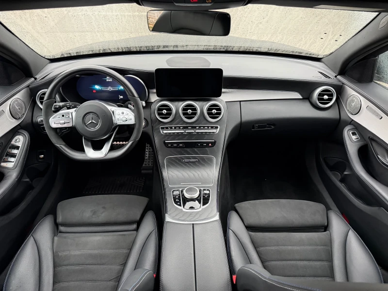 Mercedes-Benz C 220 AMG* Night Edition* Digital* , снимка 9 - Автомобили и джипове - 52663277