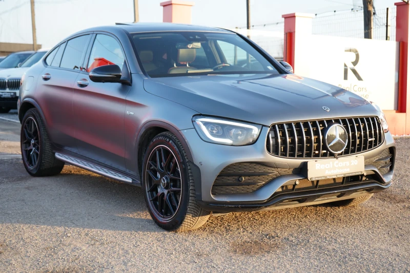 Mercedes-Benz GLC 43 AMG Coupe* Burmester* Carbon* Distr* Magno Matt, снимка 3 - Автомобили и джипове - 52999721