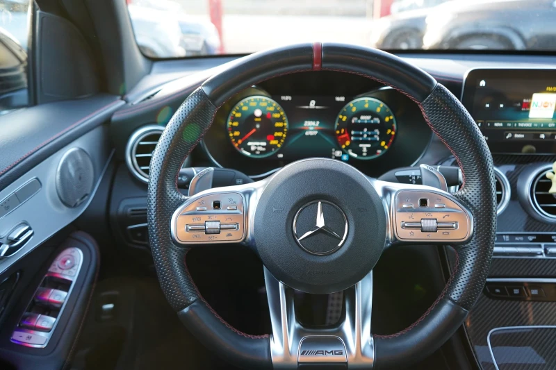 Mercedes-Benz GLC 43 AMG Coupe* Burmester* Carbon* Distr* Magno Matt, снимка 12 - Автомобили и джипове - 52999721